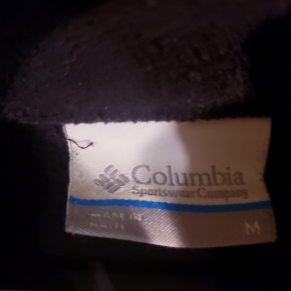 Columbia Black Fleece Jacket - Picture 2 of 3